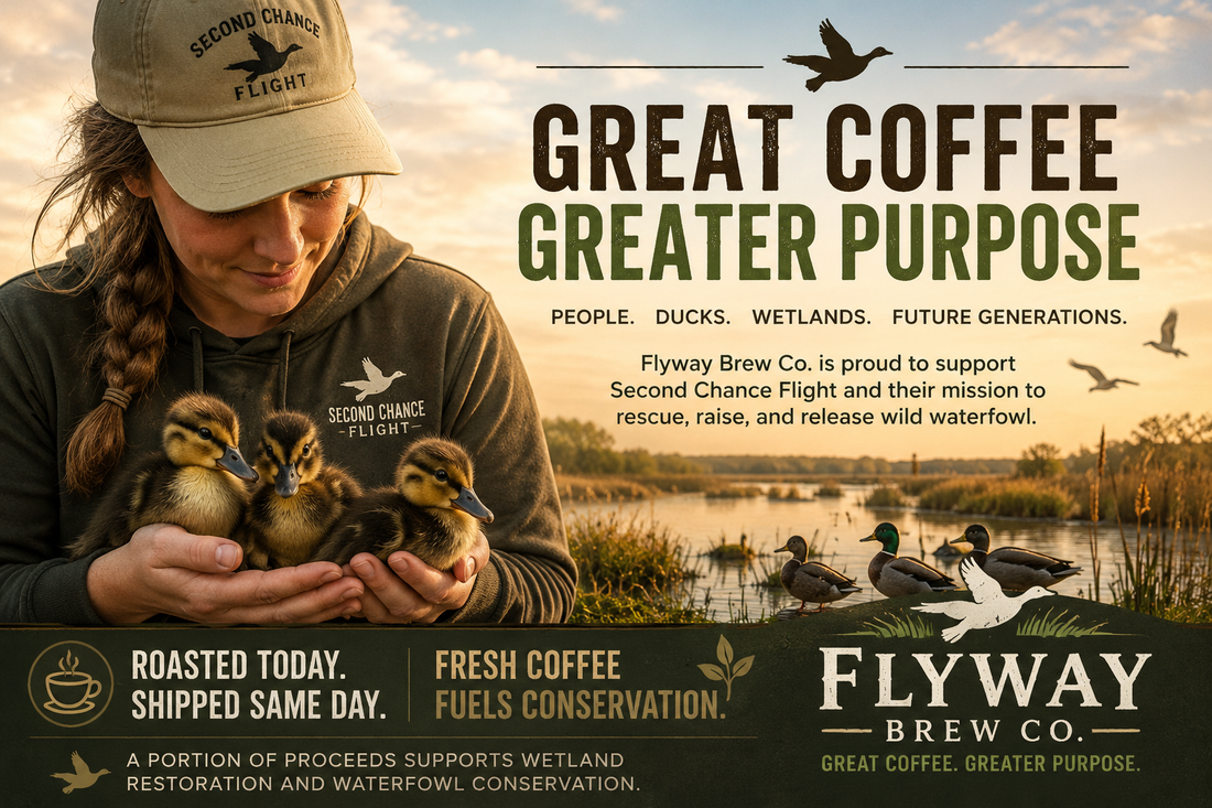 Giving Ducks a Second Chance: Flyway Brew Co. Supports Madison Grimm and Second Chance Flight